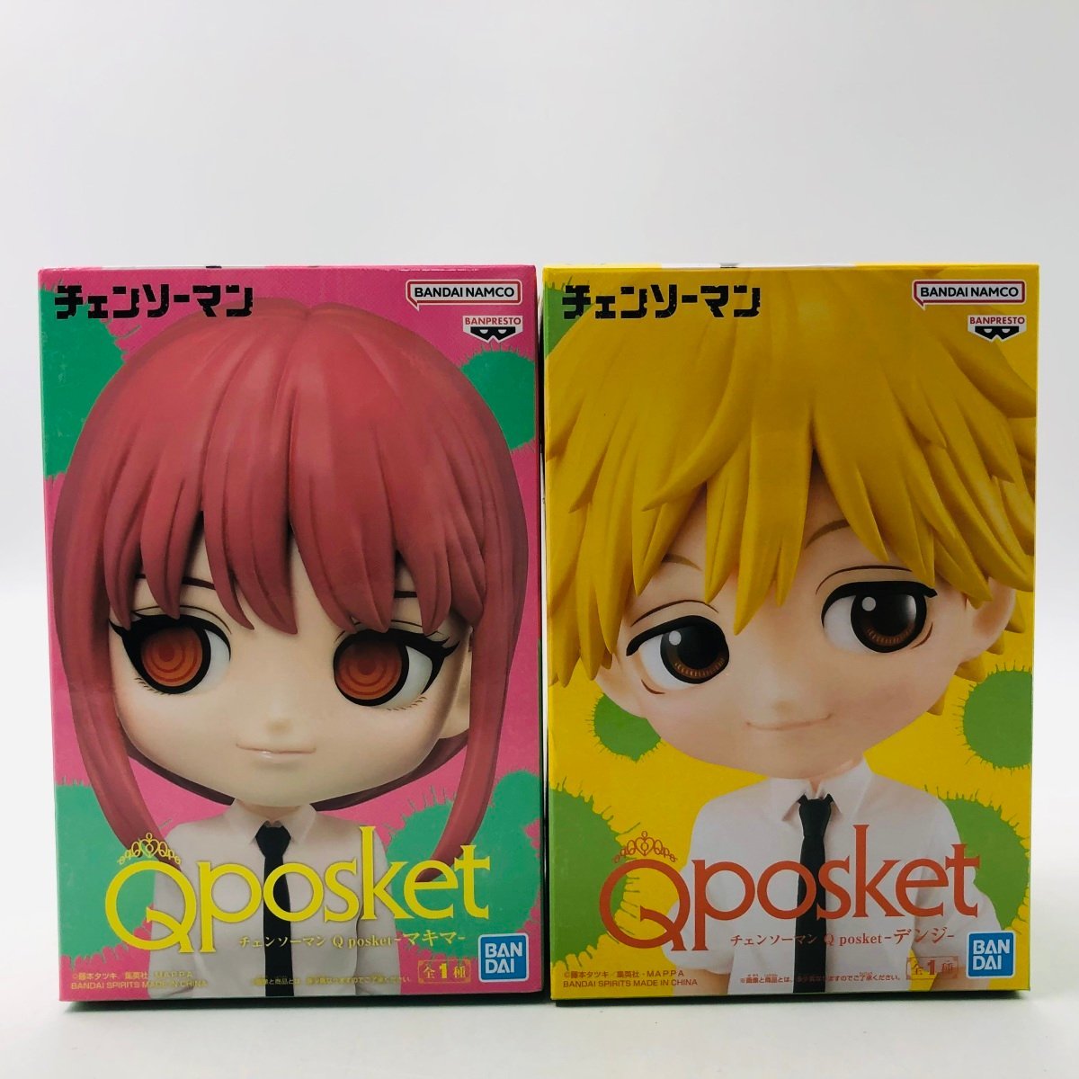 新品未開封 Qposket チェンソーマン デンジ マキマ 2種セット | www