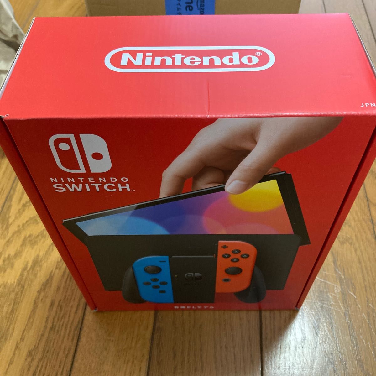 新品未使用 未開封 Nintendo Switch 本体 有機ELモデル ネオンブルー