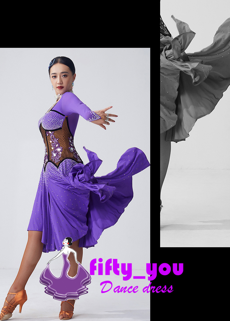 新品fifty_you レディース社交ダンスラテン競技ドレス 輝き 新品fifty_you レディース社交ダンスラテン競技ドレス 輝き