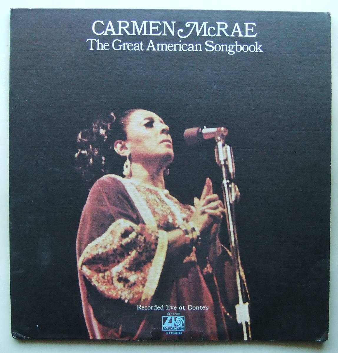 ◆ CARMEN McRAE / The Great American Songbook (2LP) ◆ Atlantic SD 2 -904 ◆_画像1