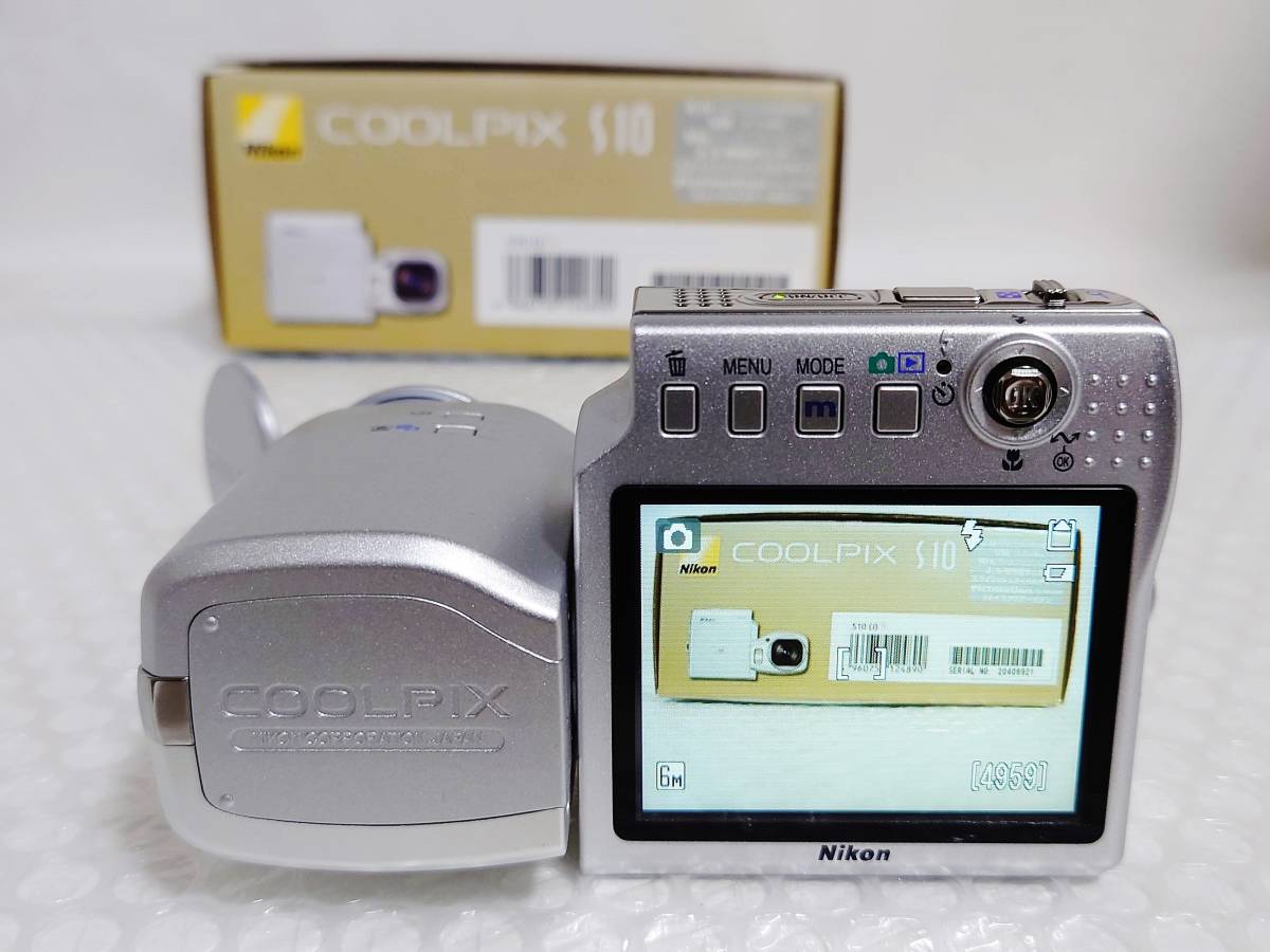 現状品+廃盤品+難あり　Nikon　COOLPIX　S10　ニコン　クールピクス_画像4