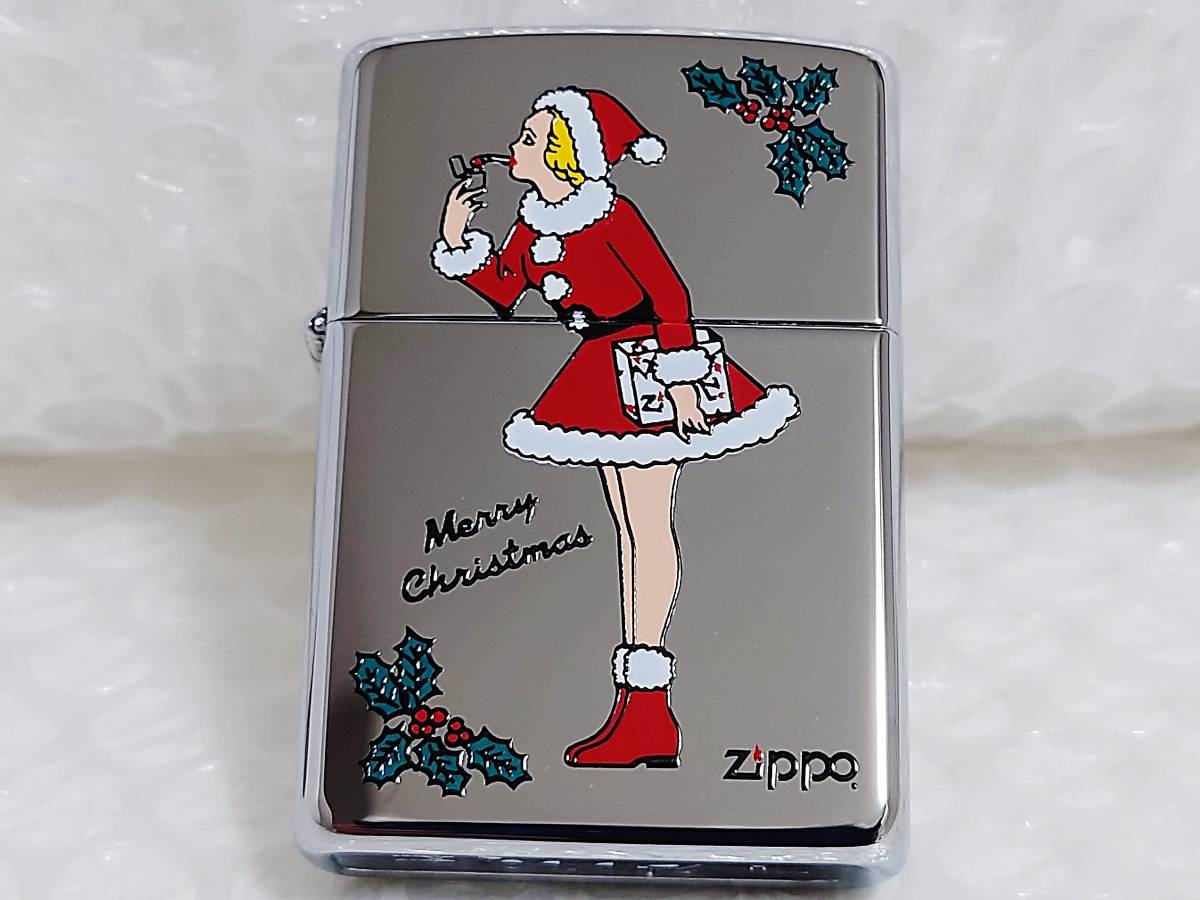 展示品+廃盤品　Zippo　WINDY　Merry Christmas　1996　ウィンディ　クリスマス　サンタ_画像3