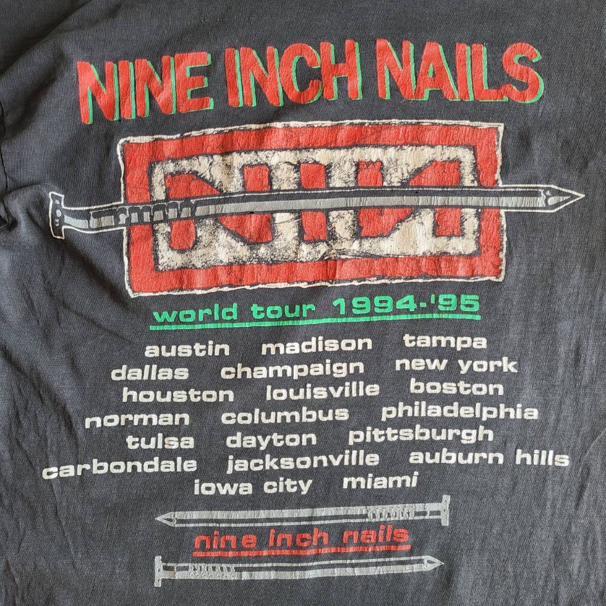 90s Nine Inch nails ビンテージ Tシャツ レア ナインインチネイルズ