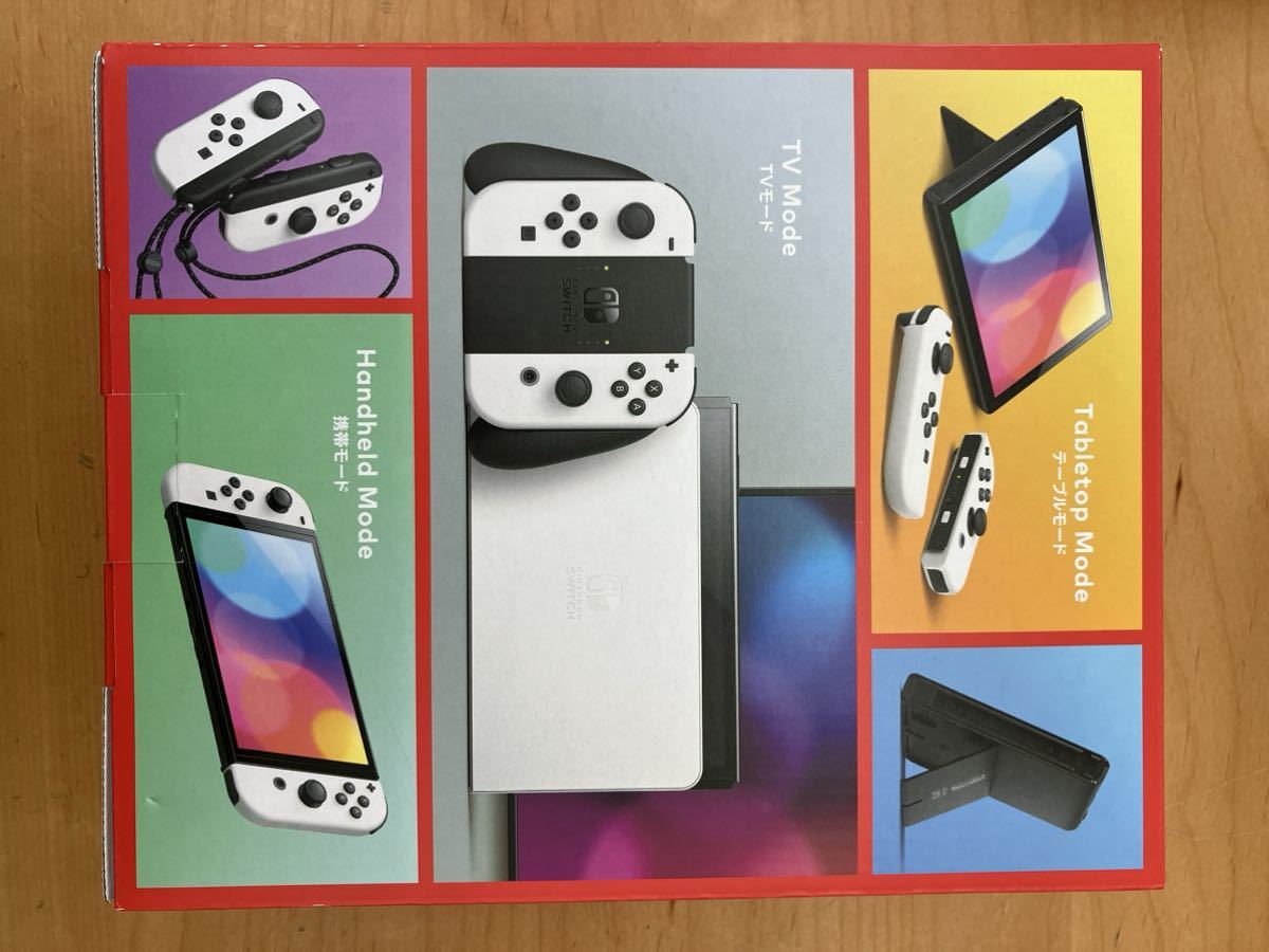 新品未使用品】Nintendo Switch(有機ELモデル) Joy-Con(L)/(R