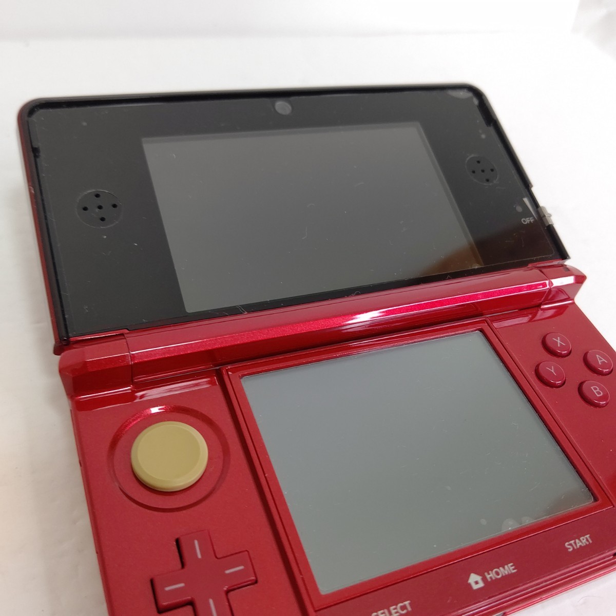 Nintendo　ニンテンドー3DS フレアレッド　画面極美品　任天堂　ゲーム機