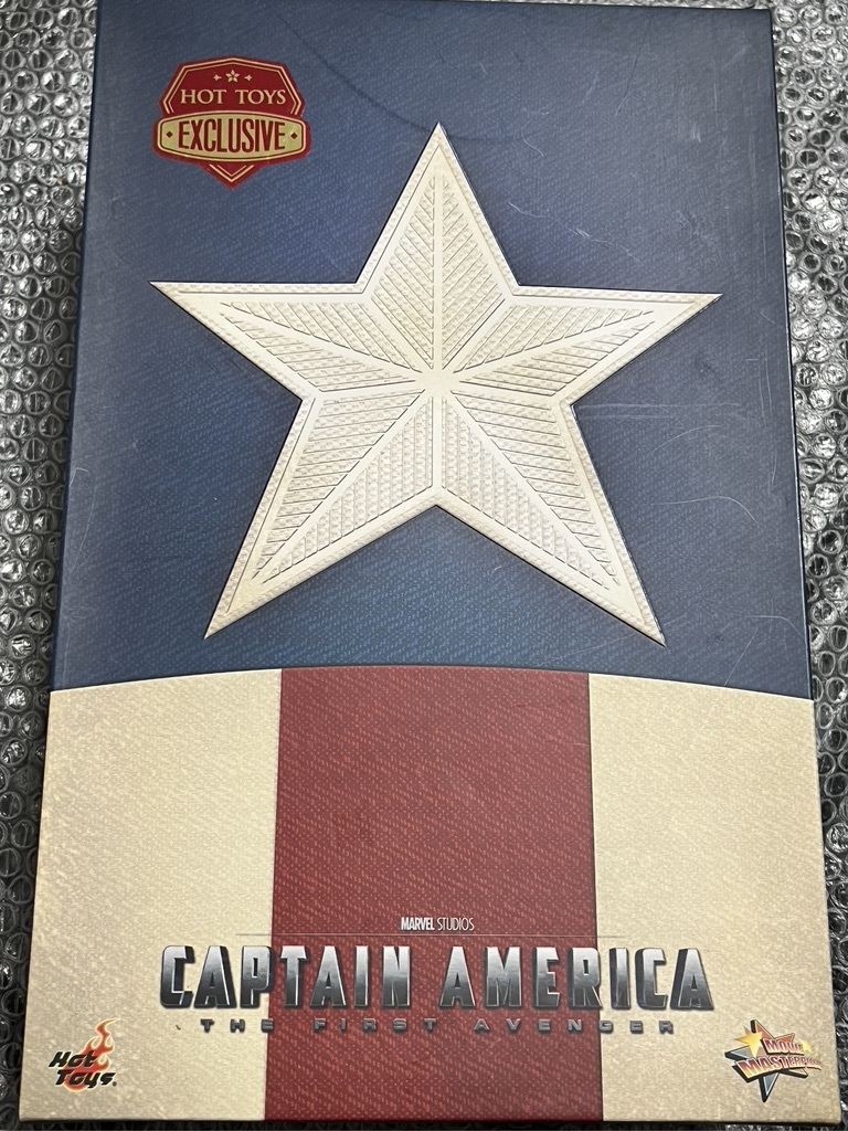 国内流通500体限定 ホットトイズ ムービーマスターピース キャプテン アメリカ アーミーマスコット版