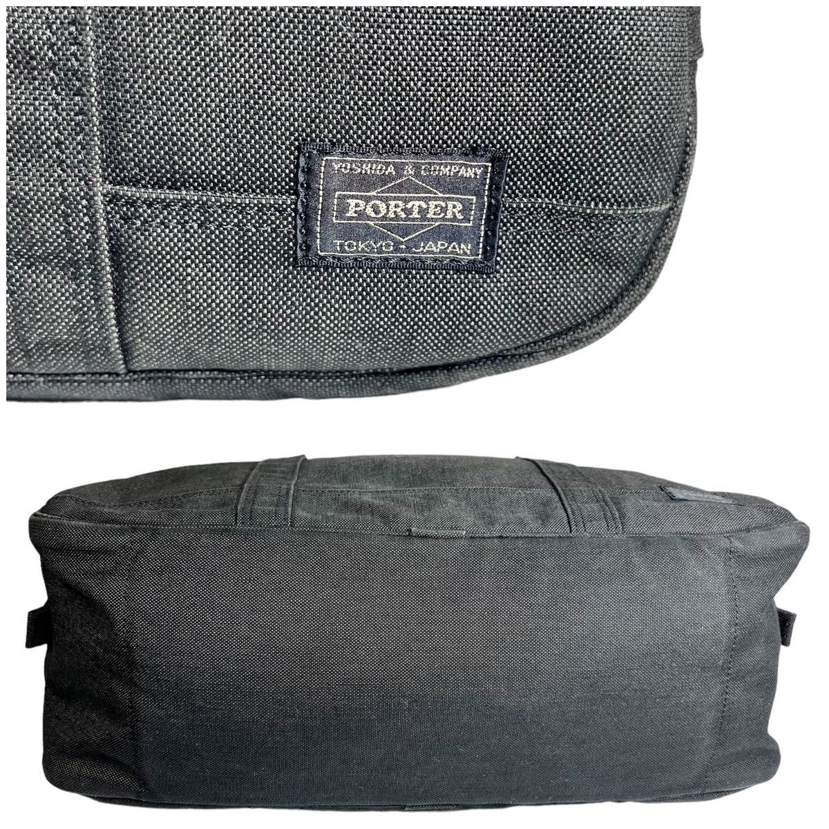 美品】PORTER ポーター スモーキー ボストンバッグ ブラック 黒 美品】PORTER ポーター スモーキー ボストンバッグ ブラック 黒