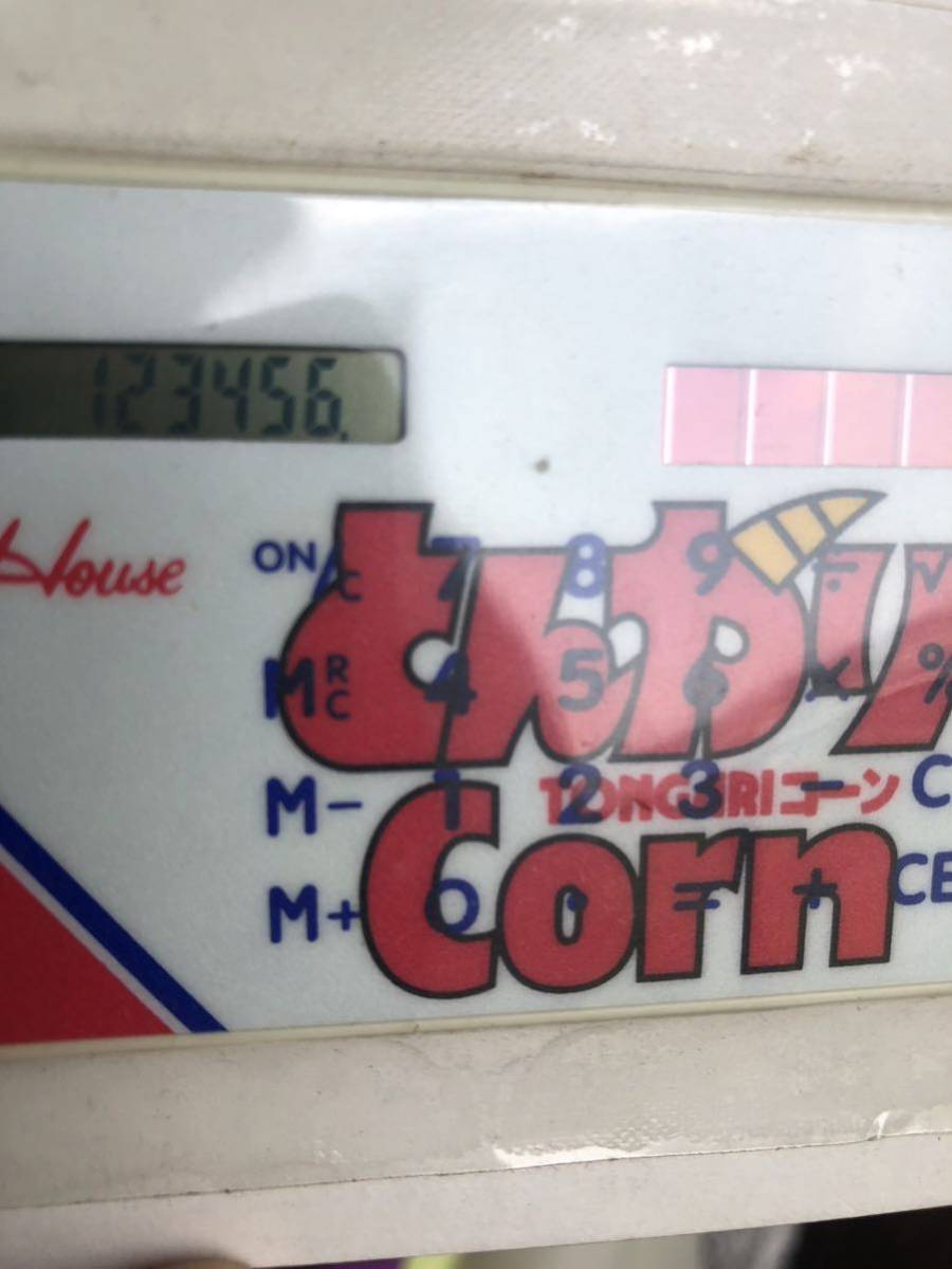 ハウス　とんがりcorn カード電卓　未開封　ノベルティ_画像5