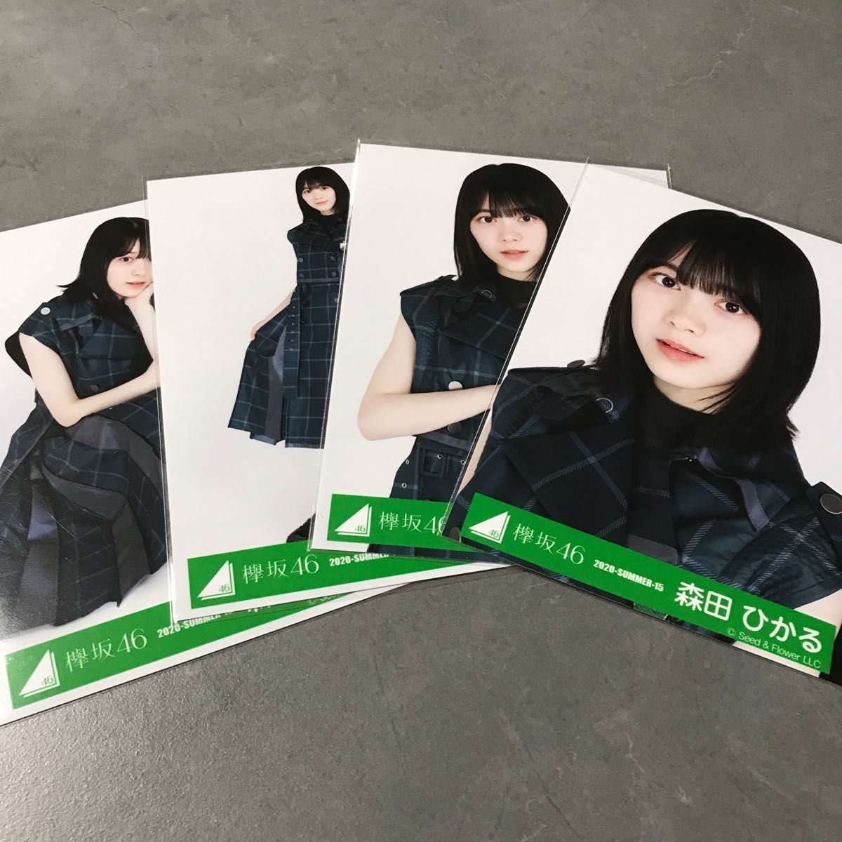 櫻坂46 欅坂46 森田ひかる 生写真 誰がその鐘を鳴らすのか？ 衣装 コンプ