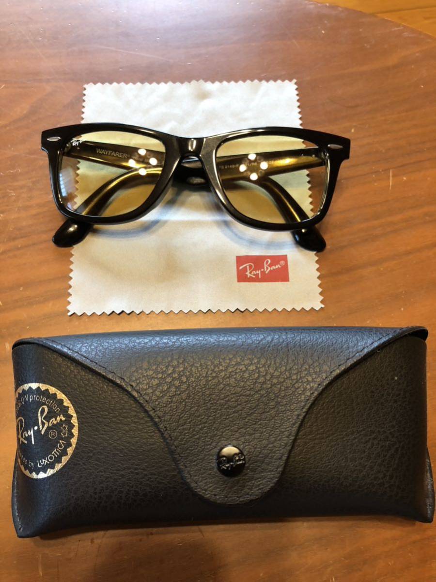 内祝い】 RayBan レイバン orb2140f 501/r6 イエロー □全国送料無料