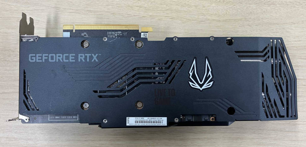 ジャンク】Zotac GeForce RTX3080 Trinity 10GB(PCI Express)|売買