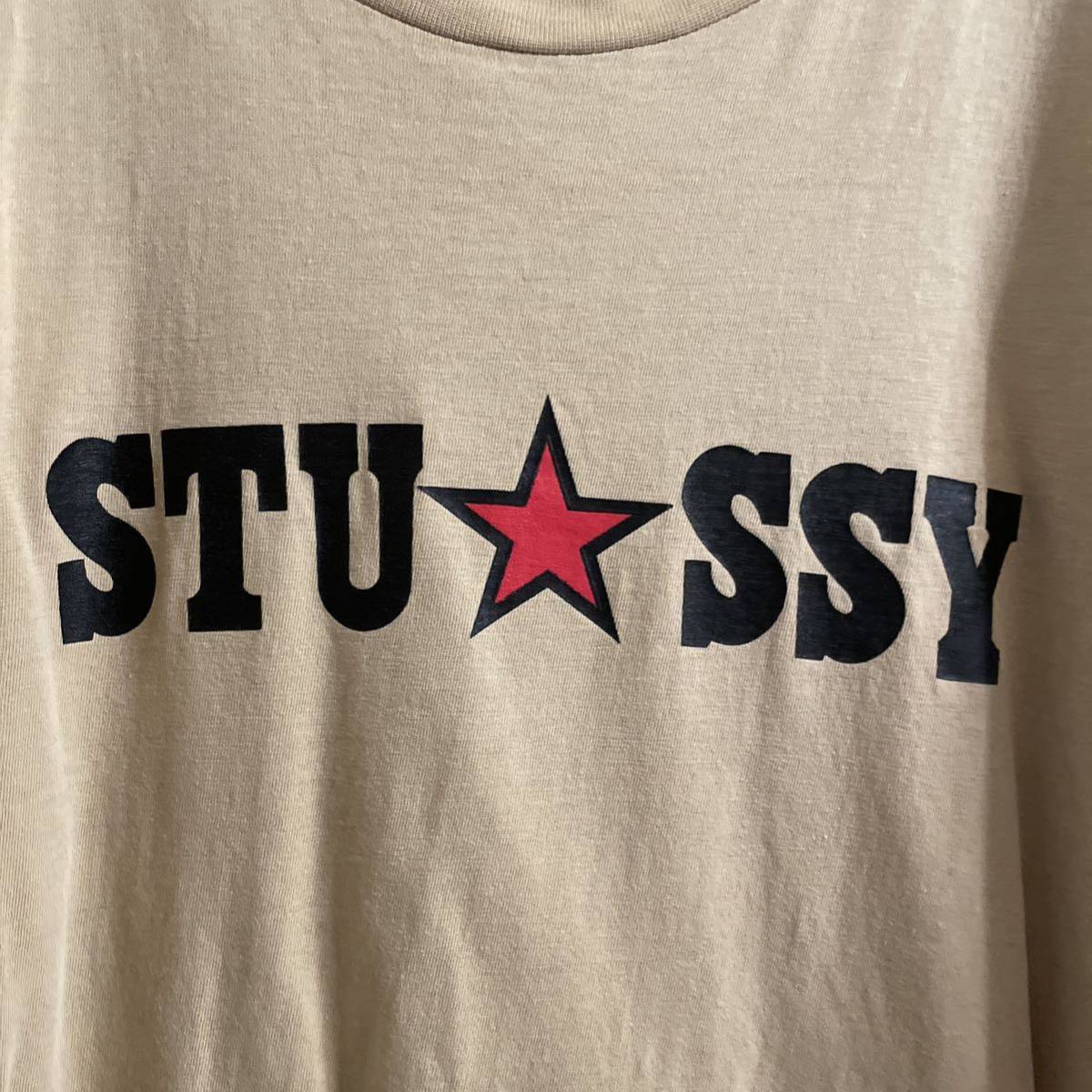 80's 90's old stussy ステューシー 黒タグ tシャツ ヴィンテージ