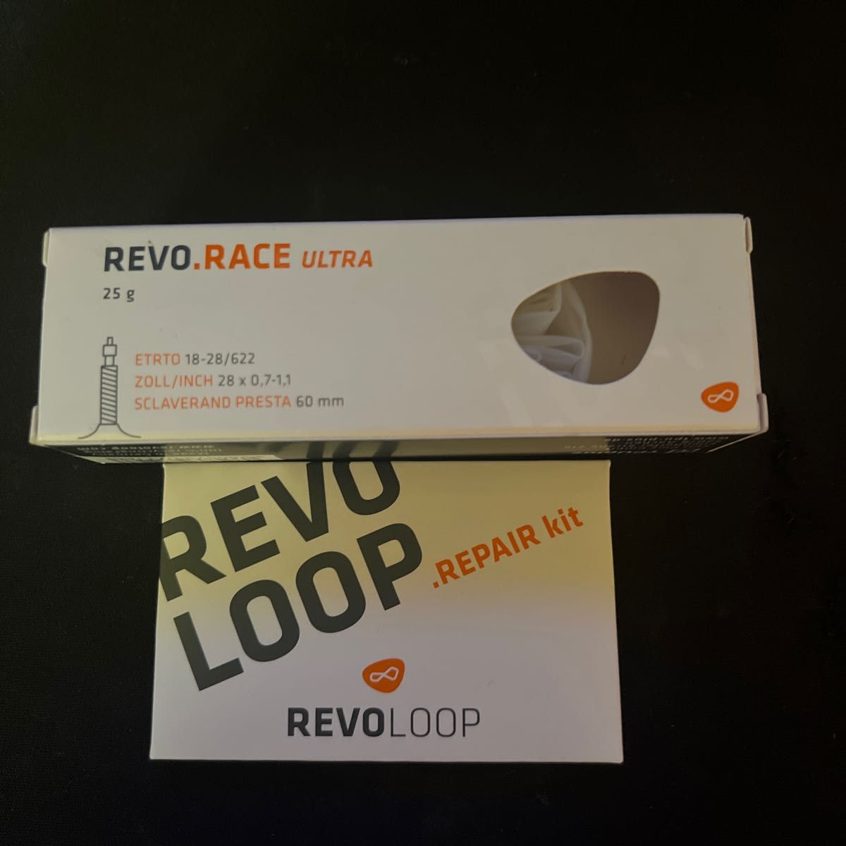 REVOLOOP RACE ULTRA 700x18-28 Ev60mm チューブ 及びキットセット