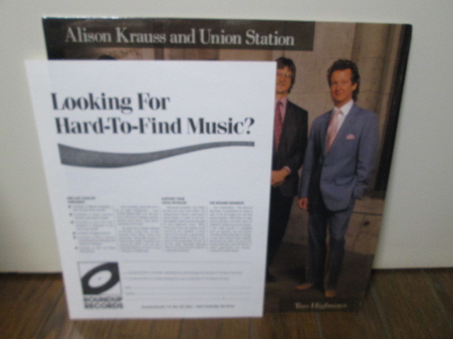 US-original (made in Canada) Two Highways (Analog) Alison Krauss And Union Station アナログレコード vinyl_画像8