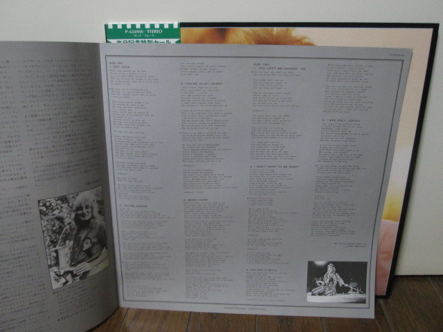 盤質A 明日へのキック・オフ Foot Loose & Fancy Free (Analog) Rod Stewart ロッド・スチュワート アナログレコード vinyl_画像8