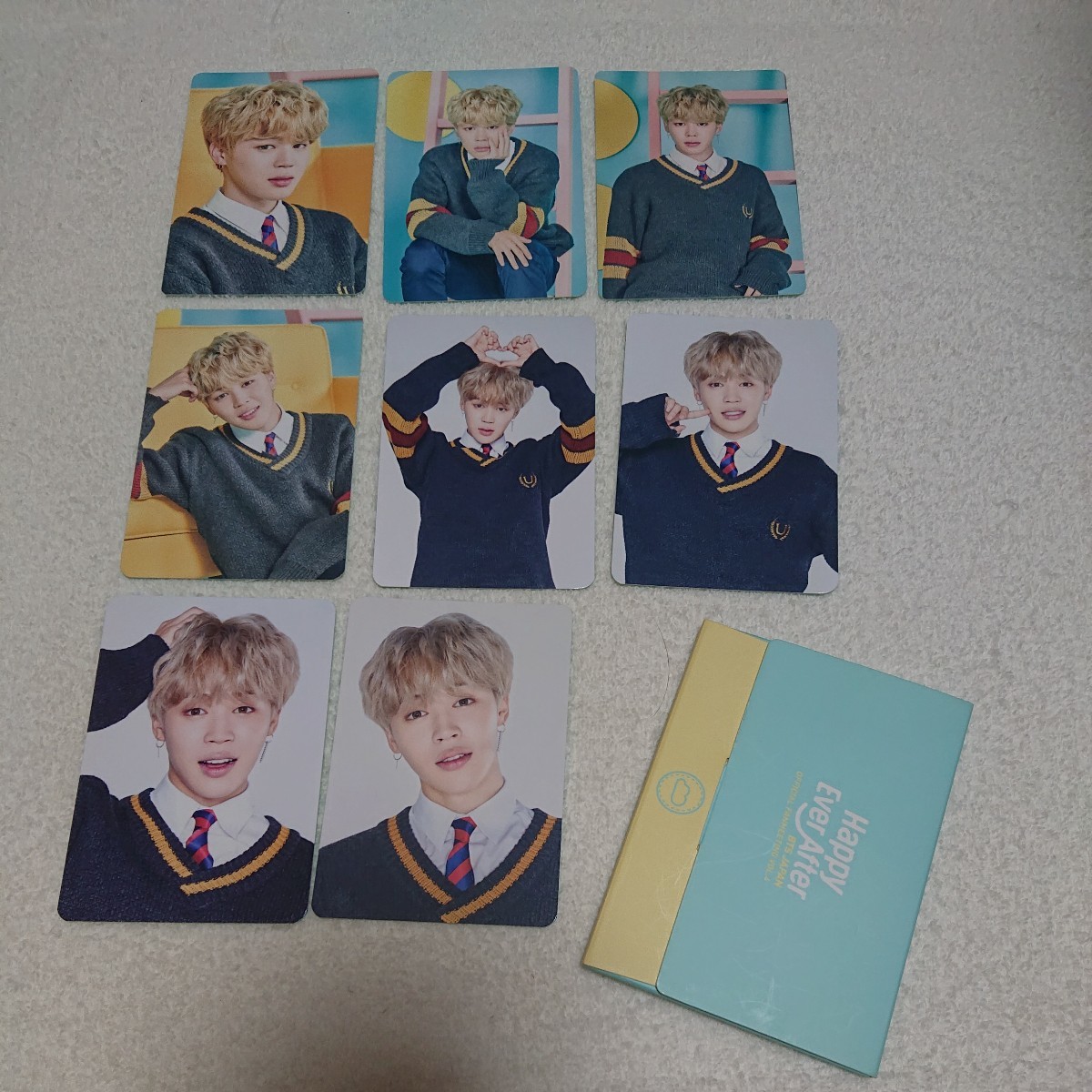 宅配 防弾少年団 BTS Happy JIMIN ジミン コンプ japan フォトカード