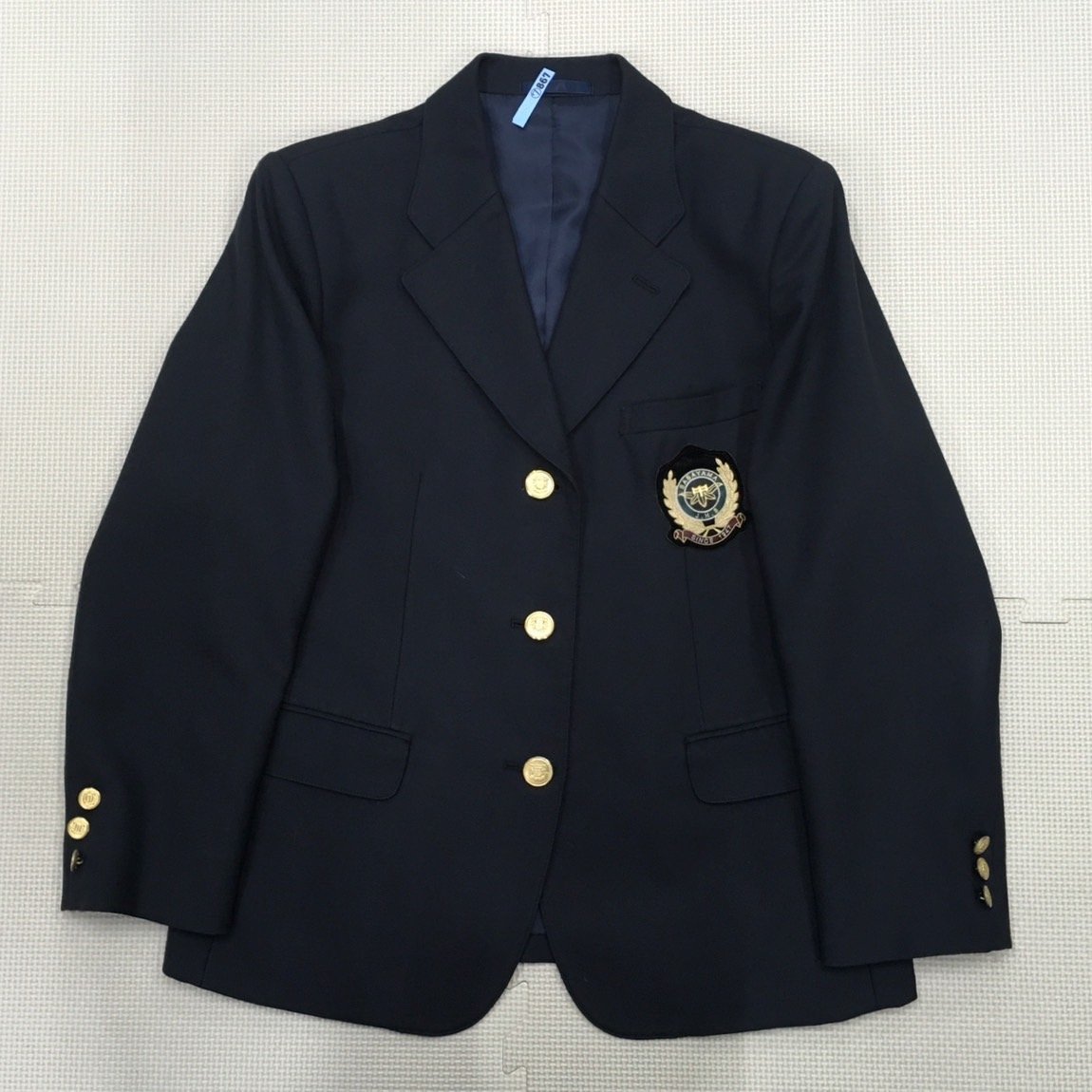 レビュー高評価の商品! AS894-3(中古)兵庫県 5点セット/165A 丹波篠山市立篠山中学校 学生服