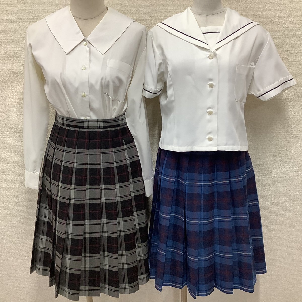 Y)I677(中古) 福島県 本宮高校 セーラー服 4点セット /M/W66/丈 Y)I677(中古) 福島県 本宮高校 セーラー服 4点セット /M/W66/丈