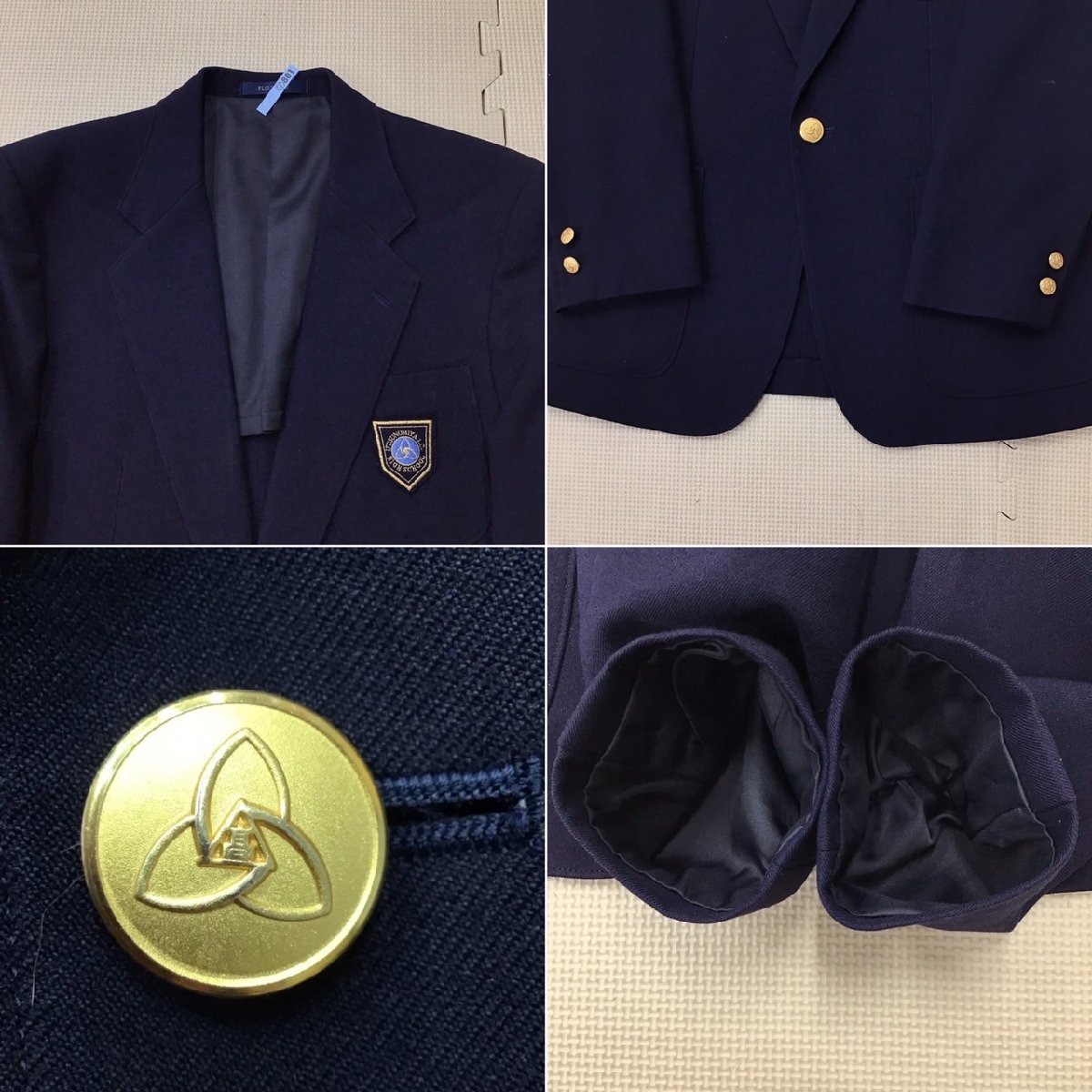 【限定販売】 OT484(中古)栃木県 5点 男子学生服 宇都宮短期大学附属高校 学生服