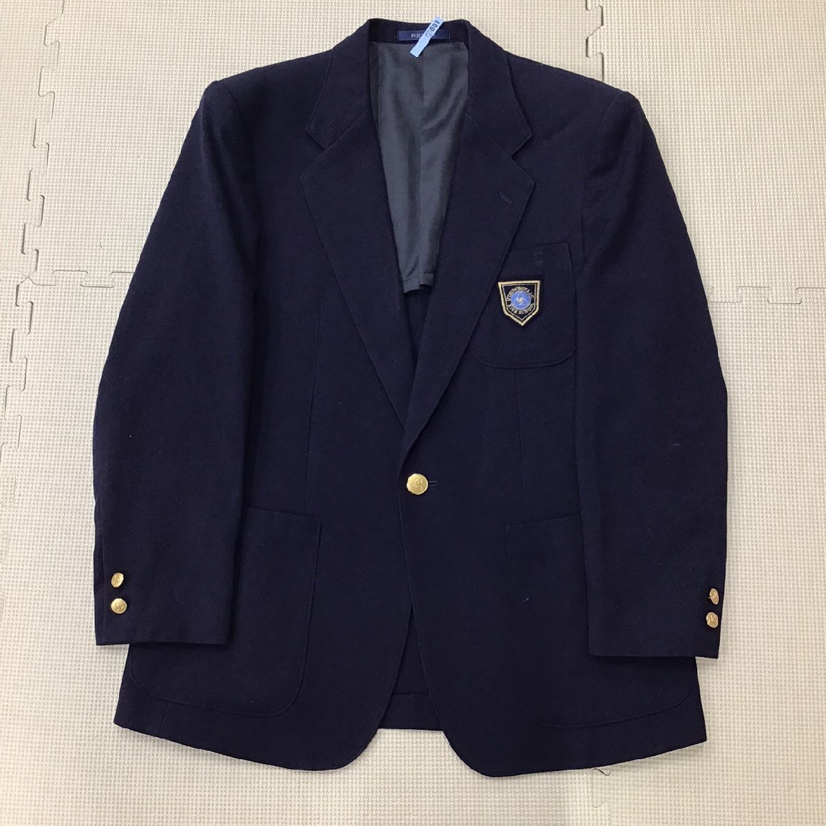 【ふるさと割】 OT484(中古)栃木県 宇都宮短期大学附属高校 男子学生服 5点 学生服