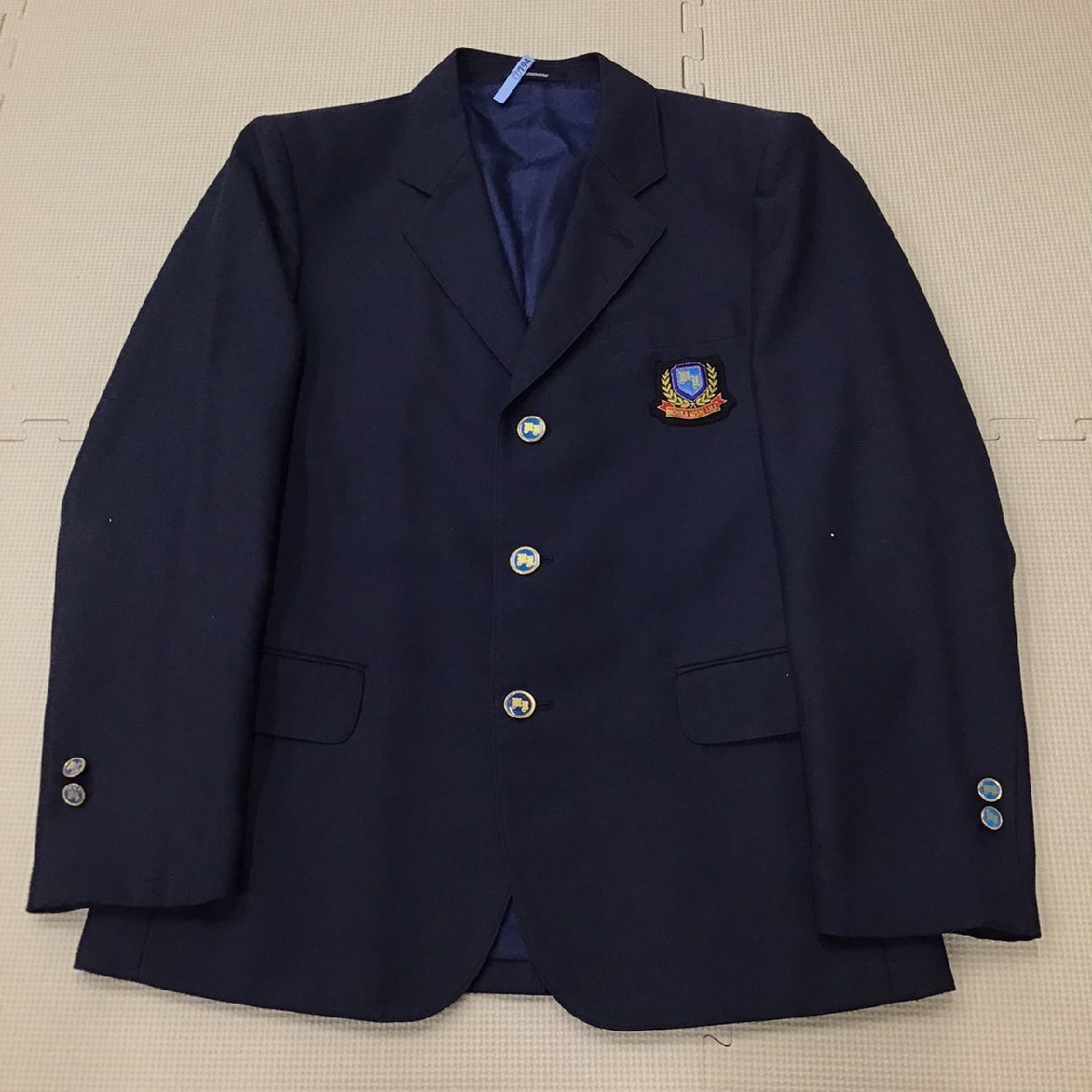 A589/T999(中古)栃木県 真岡工業高校 男子制服4点 /大きめ/190A A589/T999(中古)栃木県 真岡工業高校 男子制服4点 /大きめ/190A
