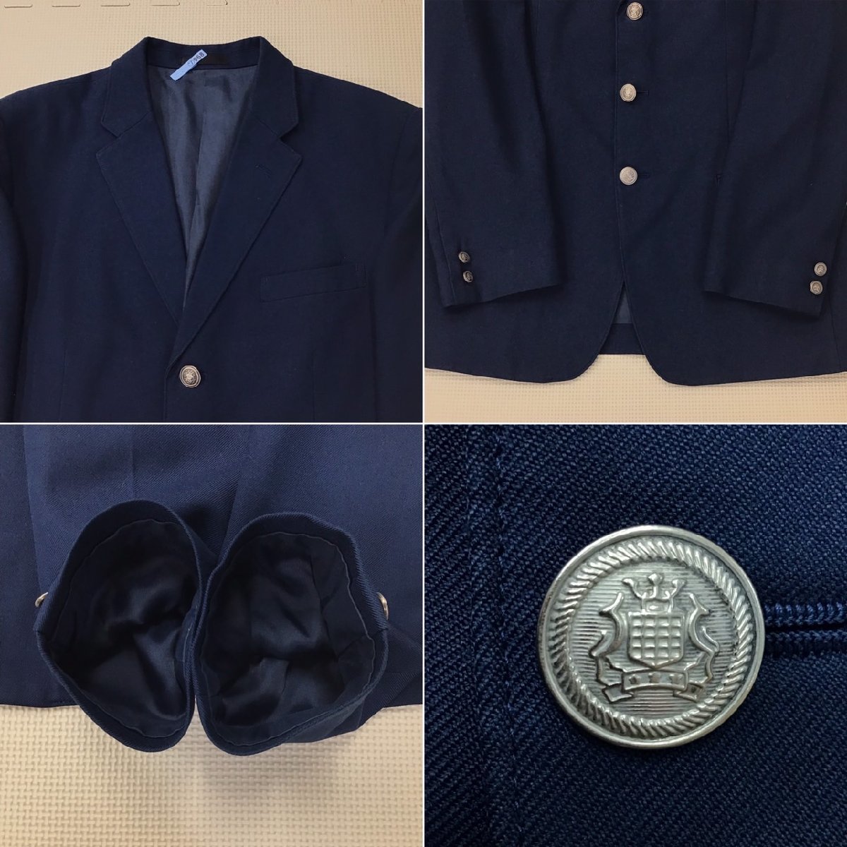 OT741-5 (中古) 栃木県 宇都宮北高校 男子学生服 6点セット OT741-5 (中古) 栃木県 宇都宮北高校 男子学生服 6点セット
