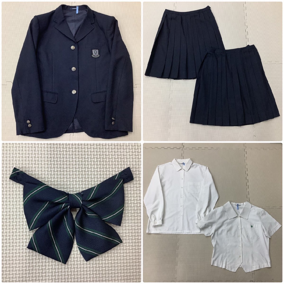 Y)I176 (中古) 山形県 山形学院高校 6点セット /L/W66/ブレザー Y)I176 (中古) 山形県 山形学院高校 6点セット /L/W66/ブレザー