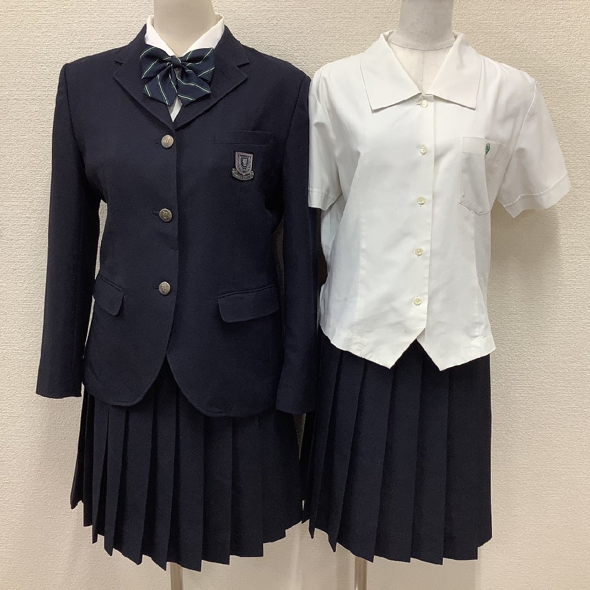 Y)I176 (中古) 山形県 山形学院高校 6点セット /L/W66/ブレザー Y)I176 (中古) 山形県 山形学院高校 6点セット /L/W66/ブレザー