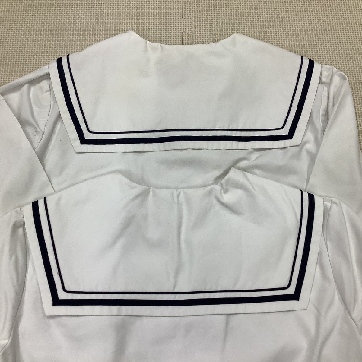 Y)I37 (中古) 福島県 二本松市立 安達中学校 セーラー服 3点 Y)I37 (中古) 福島県 二本松市立 安達中学校 セーラー服 3点