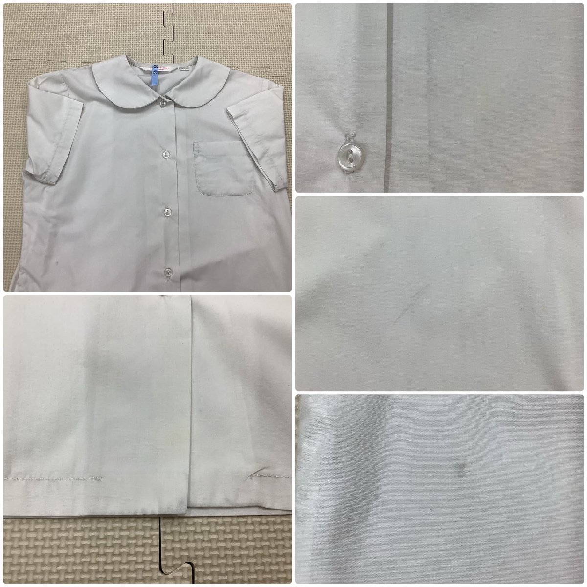 Y)I62 (中古) 山形県 荒砥高校 7点セット /特小/小さめ/校章/別 Y)I62 (中古) 山形県 荒砥高校 7点セット /特小/小さめ/校章/別