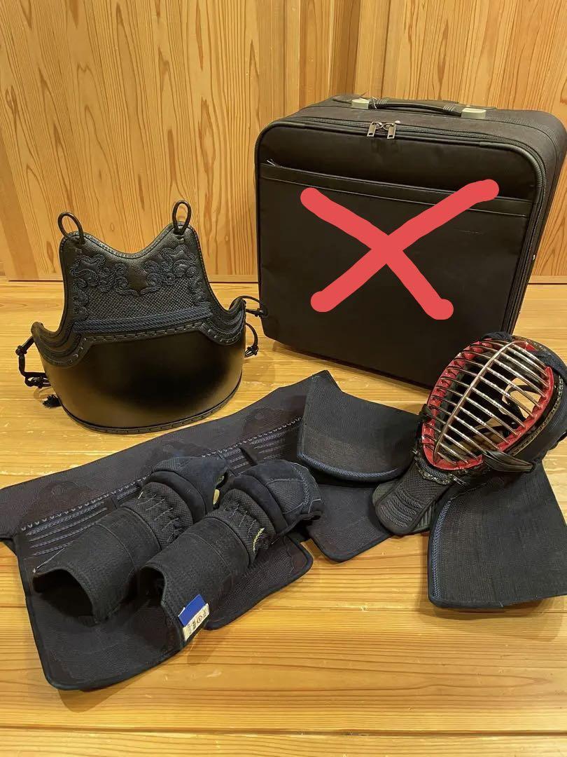 剣道 平野武道具 一引印 防具一式 美品 面 小手 胴 垂 (防具セット