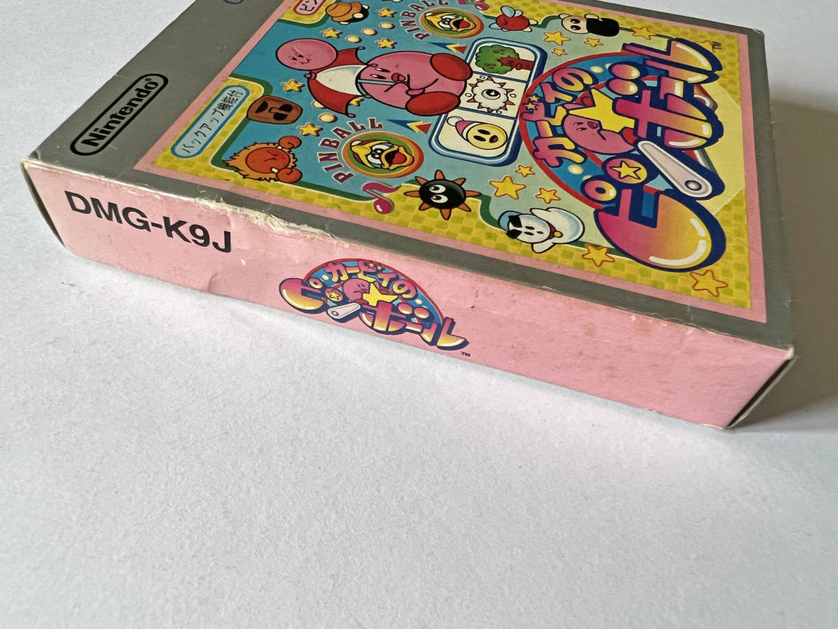 ゲームボーイ カービィのピンボール 箱説あり　Gameboy GB Kirby's Pinball_画像4