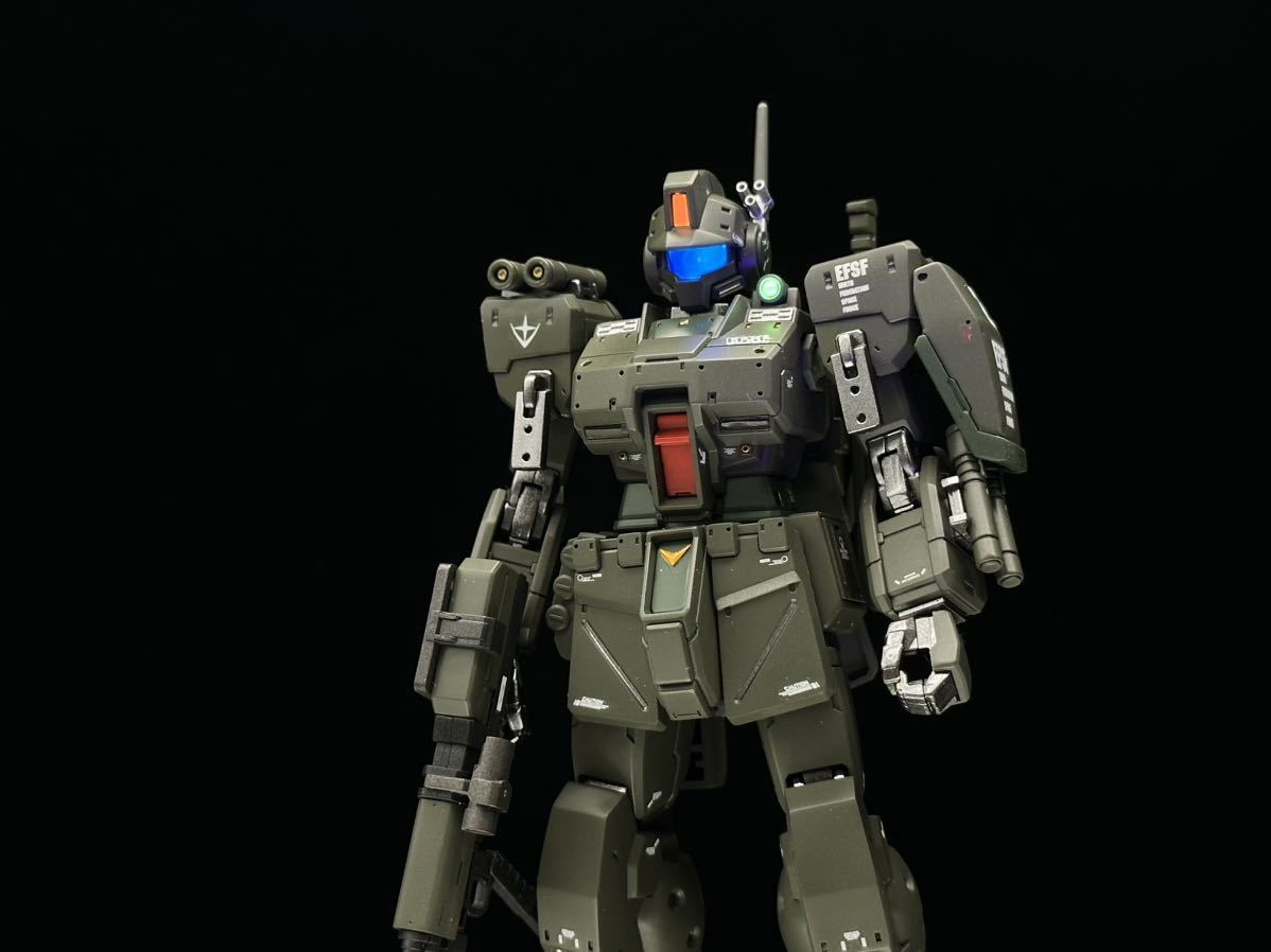 HG ジム・スパルタン 塗装済 完成品 ガンプラ ガンダム プレミアムバンダイ 限定 プレバン_画像8