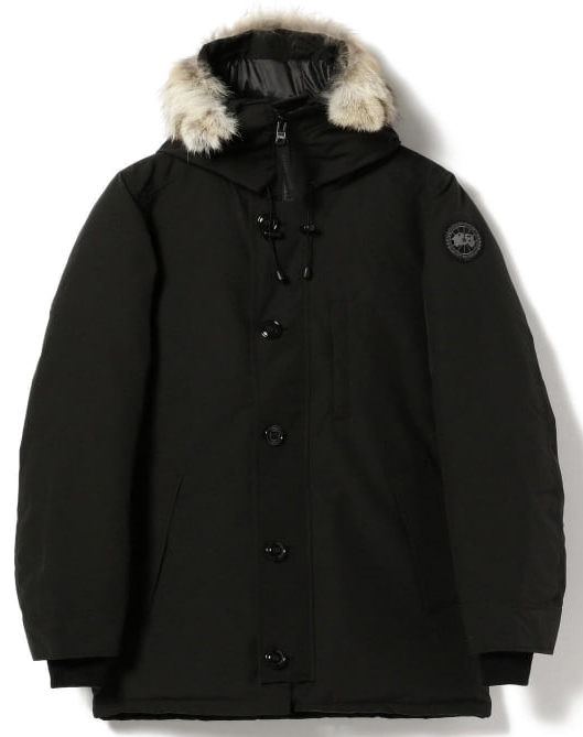 CANADA GOOSE カナダグース CHATEAU PARKA BLACK LABEL シャトーパーカーブラックレーベル ブラック S ブルゾン ダウンジャケット コート_画像1