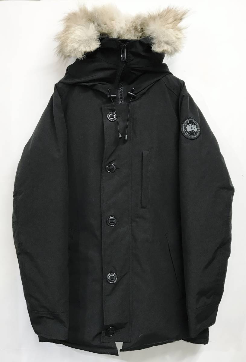 CANADA GOOSE カナダグース CHATEAU PARKA BLACK LABEL シャトーパーカーブラックレーベル ブラック S ブルゾン ダウンジャケット コート_画像2