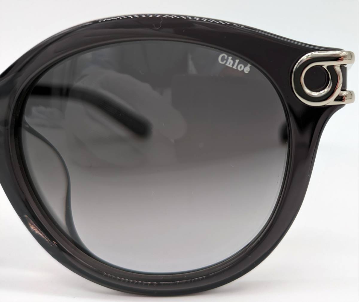 ★ 【美品・箱付】 Chloe クロエ CE709SA サングラス メガネ 眼鏡 レディース ブラック系 ＵＶカット_画像4