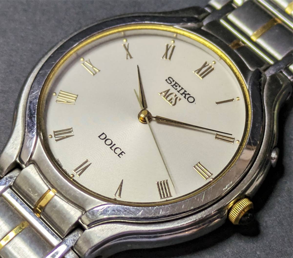 ★ SEIKO セイコー DOLCE ドルチェ 4M21-0B20 オートクォーツ 蓄電式自動巻 現状品 ジャンク_画像10