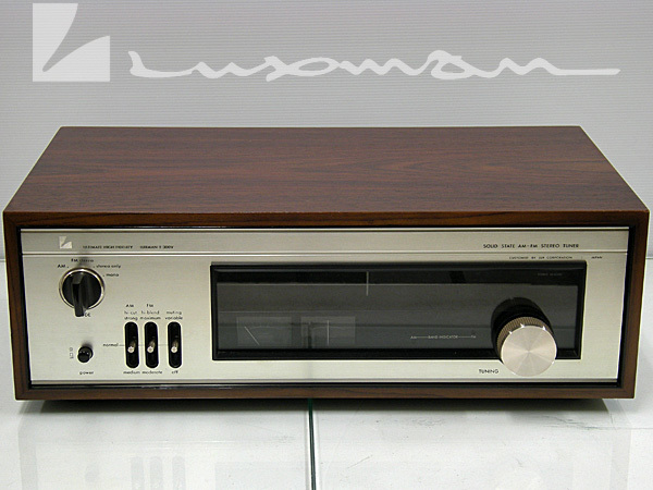  Luxman Vintage overflow AM/FM stereo tuner LUXMAN T-300V( original box equipped )