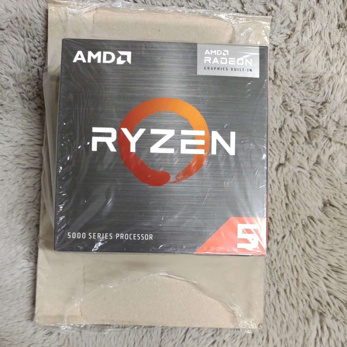 A072217 新品 未開封 AMD Ryzen 5 5600G BOX 6Core12Thread 3.9GHz Max