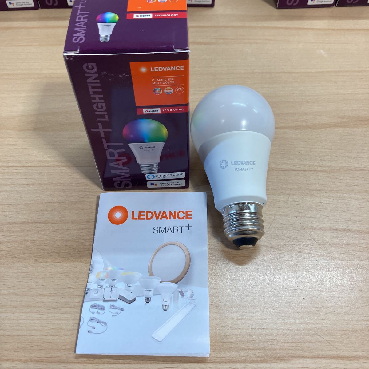 LEDVANCE SMART+ Zigbee接続 調光 調色 Amazon Alexa/Google Home対応 E26口金 800lm 10.5W まとめて50個 大量セット④_画像4