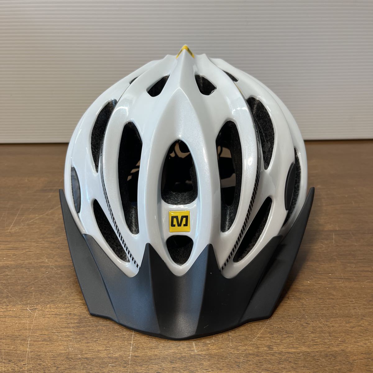 マビック MAVIC ERGORIDE ヘルメット ホワイト L(57-61cm) 自転車