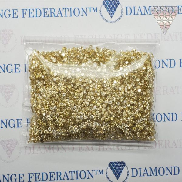 お歳暮 2024 46250円 合計 Orange / Orange Yellow Light Fancy ct 3.0 ダイヤモンド