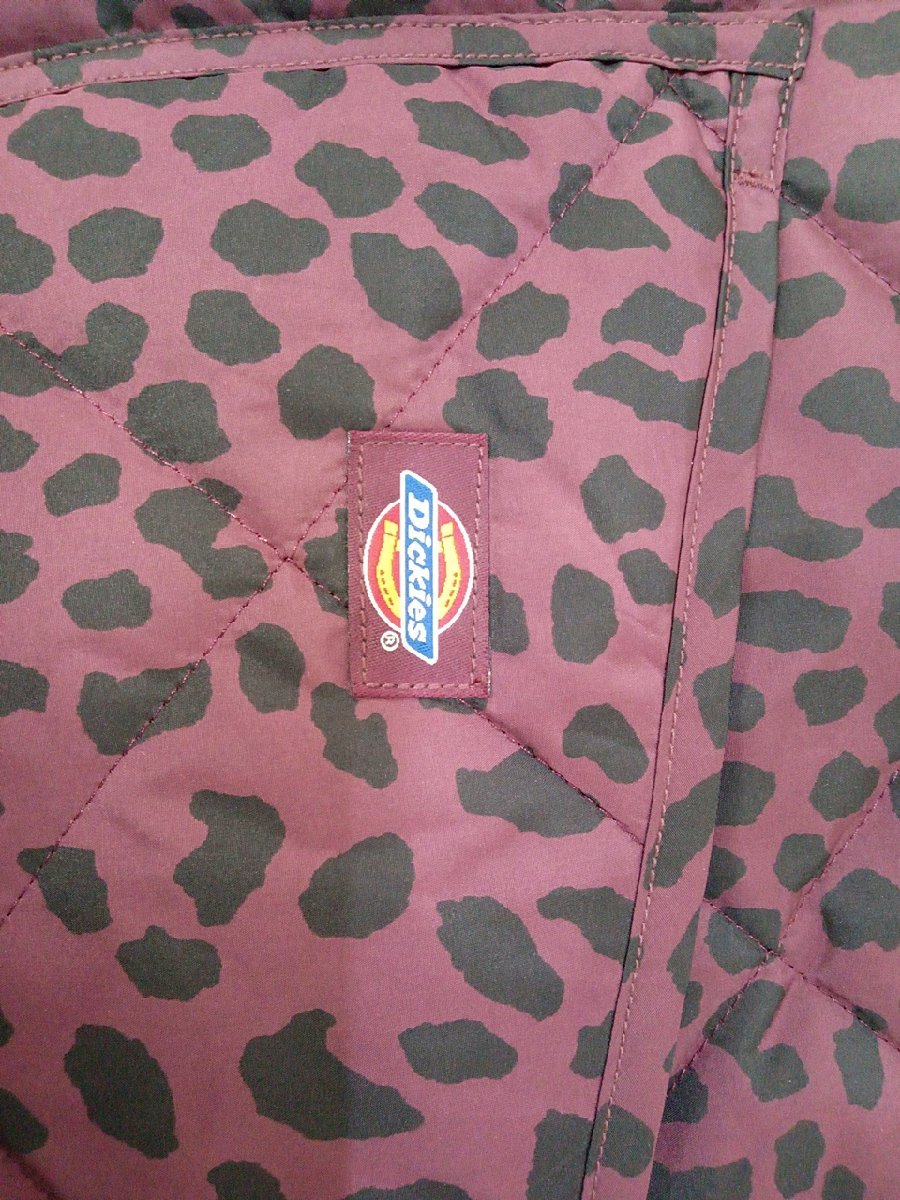 [12B-57-038-2] DICKIES × WACKOMARIA ディッキーズ キルティングジャケット LEOPARD QUILTED JACKET DICKIES-WM-BL07 サイズL_画像8