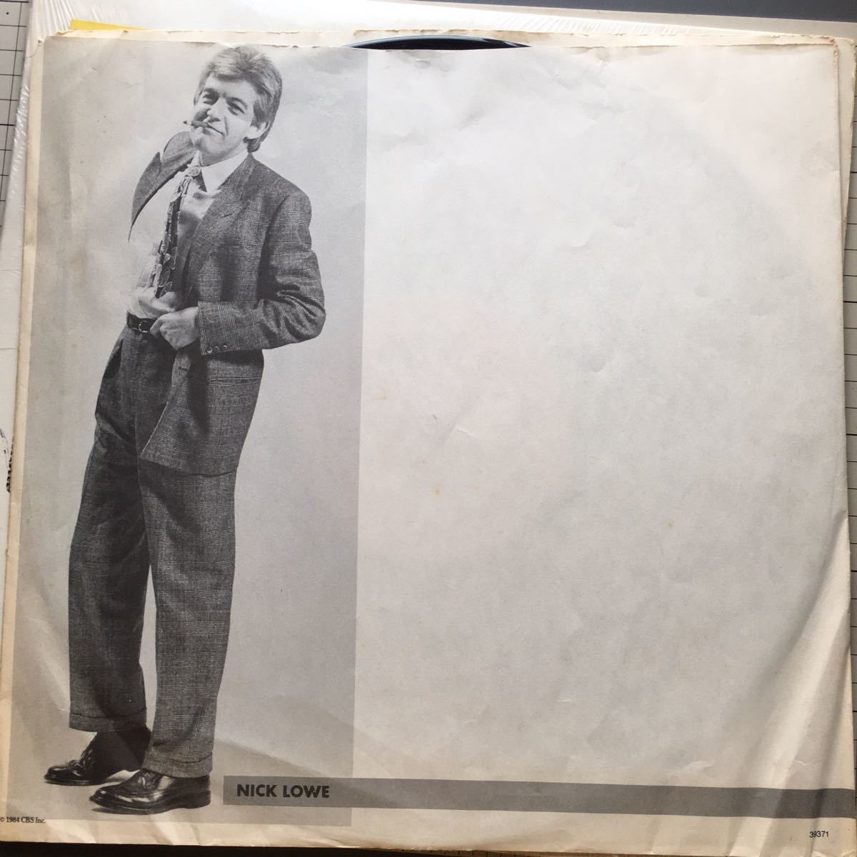 【LP】Nick Lowe / Nick Lowe And His Cowboy Outfit / PC39371 / US / Sleeve_画像4