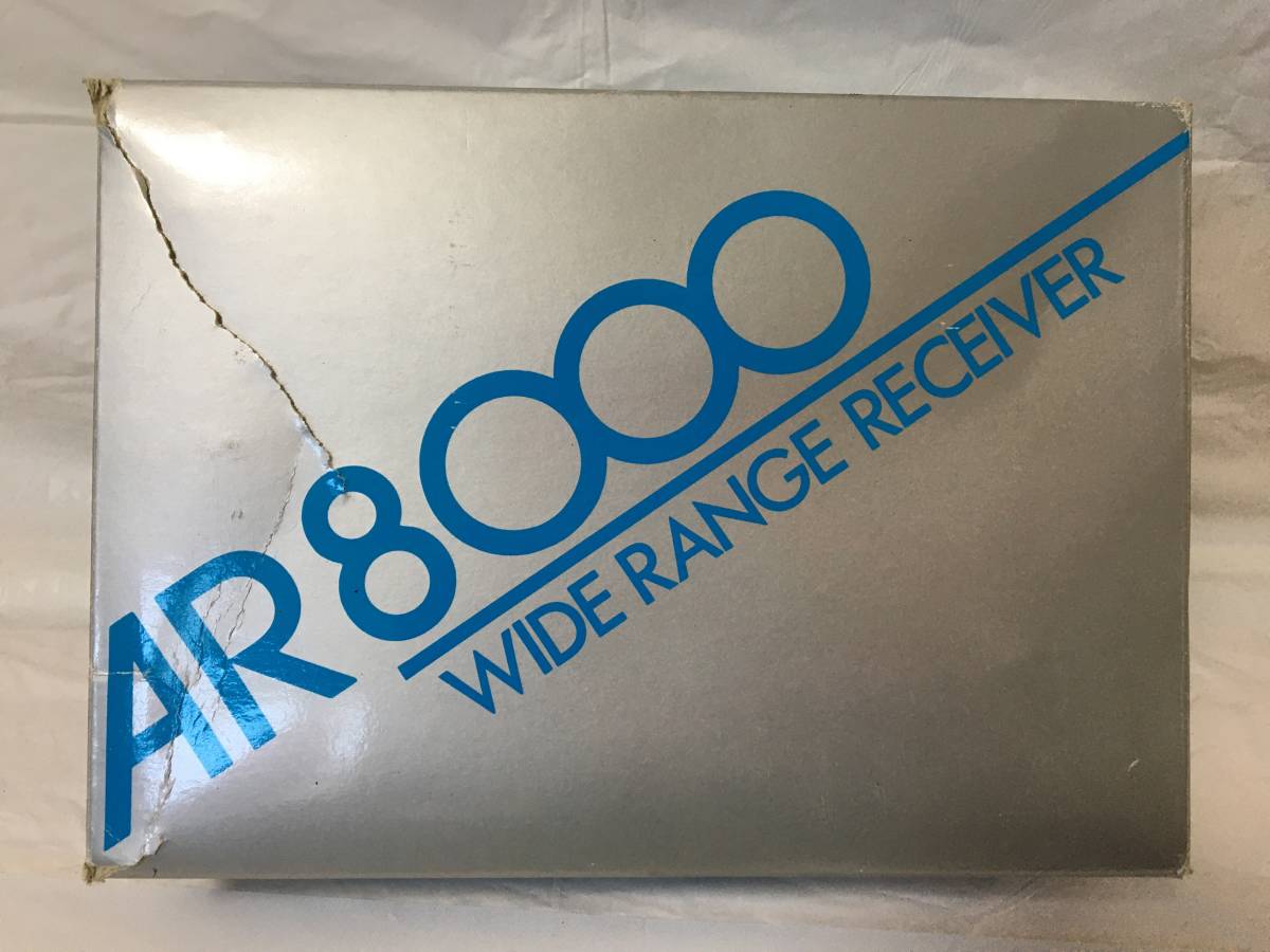 〇K030〇現状品 通電確認済 AOR AR8000 ワイドレンジレシーバー 広帯域