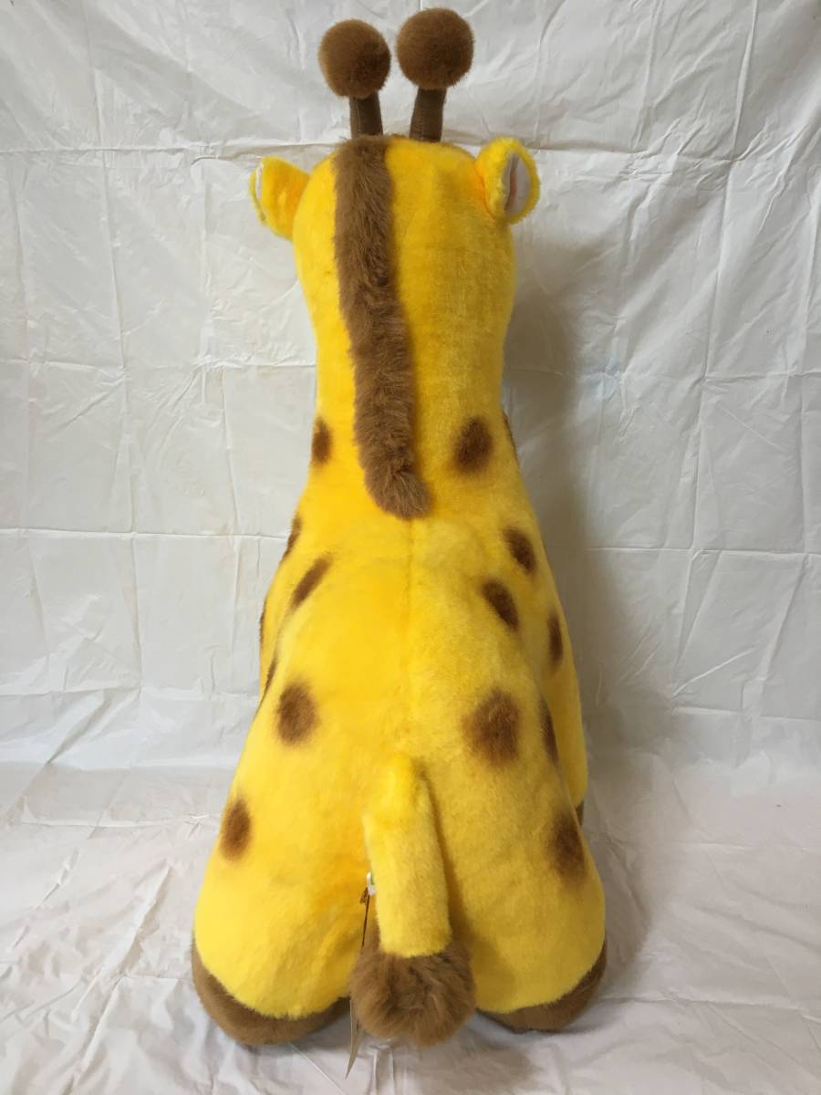 〇K128〇ぬいぐるみ 特大 大きい 大きめ 約73cm 吉徳 ヨシトク ズーニーランド キリン 3L きりん 麒麟 giraffe_画像4