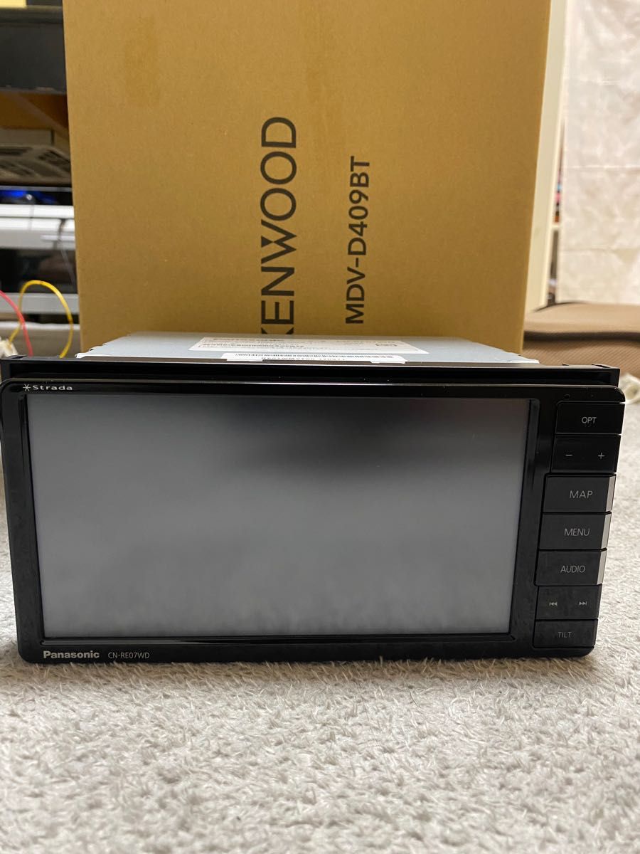 Panasonic7インチワイドナビ(cn-re07wd) & ETCセット