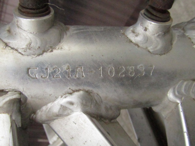 * Suzuki RG250Γ Gamma GJ21A without document frame number have *