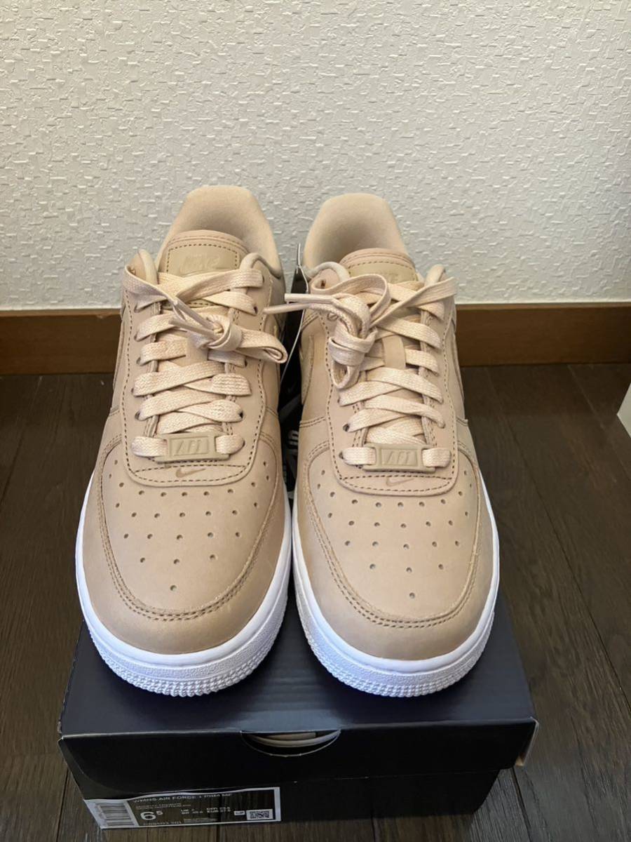 NIKE ナイキ　エアフォース1 ロー　PRM ウィメンズ23.5cm バケッタタン　AIR FORCE1 LOW ホワイト　レディース_画像3