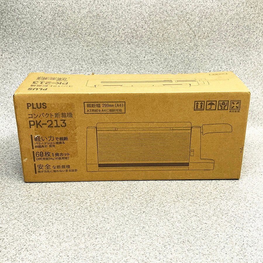 ヤフオク! - 未使用品 PLUS コンパクト断裁機 裁断機 PK-213...